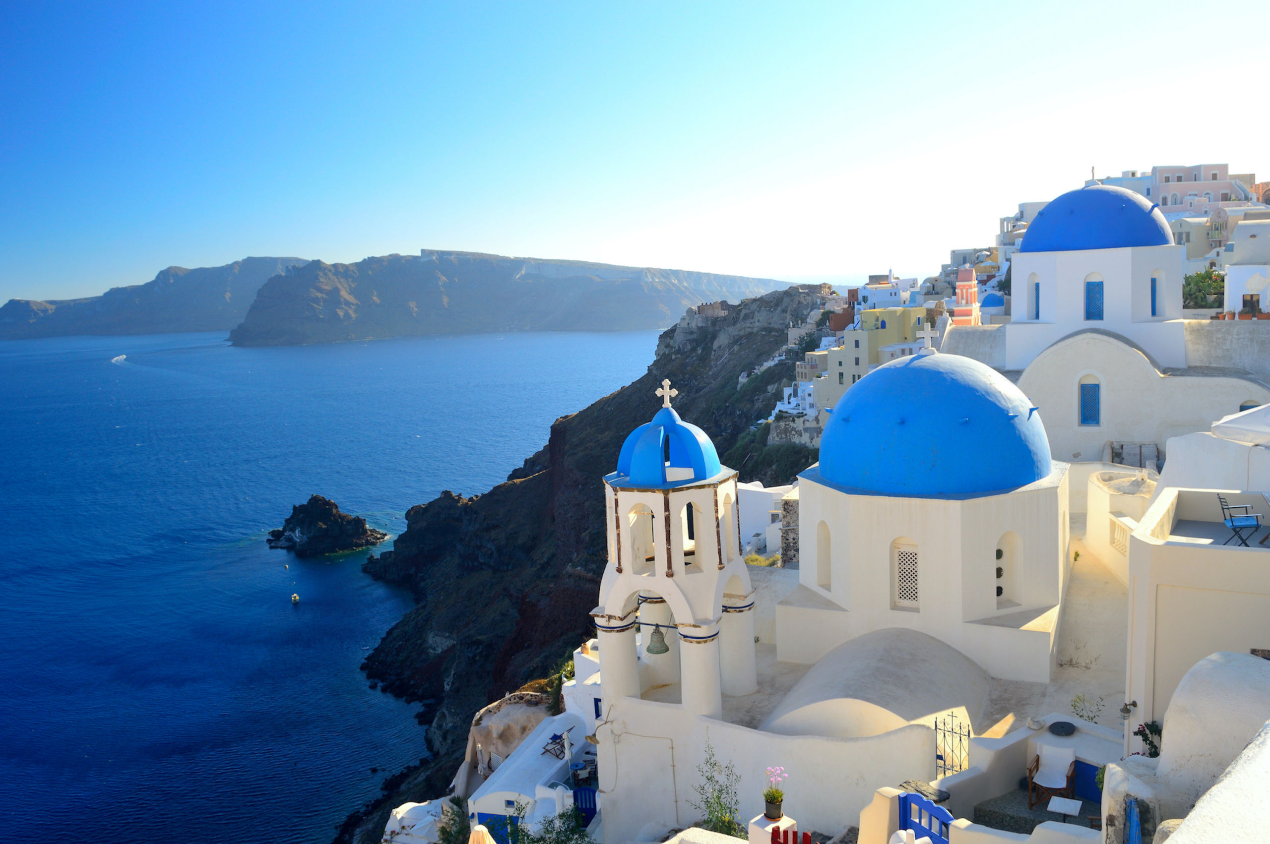Santorini - the perfect destination for a luxury yacht charter in Greece